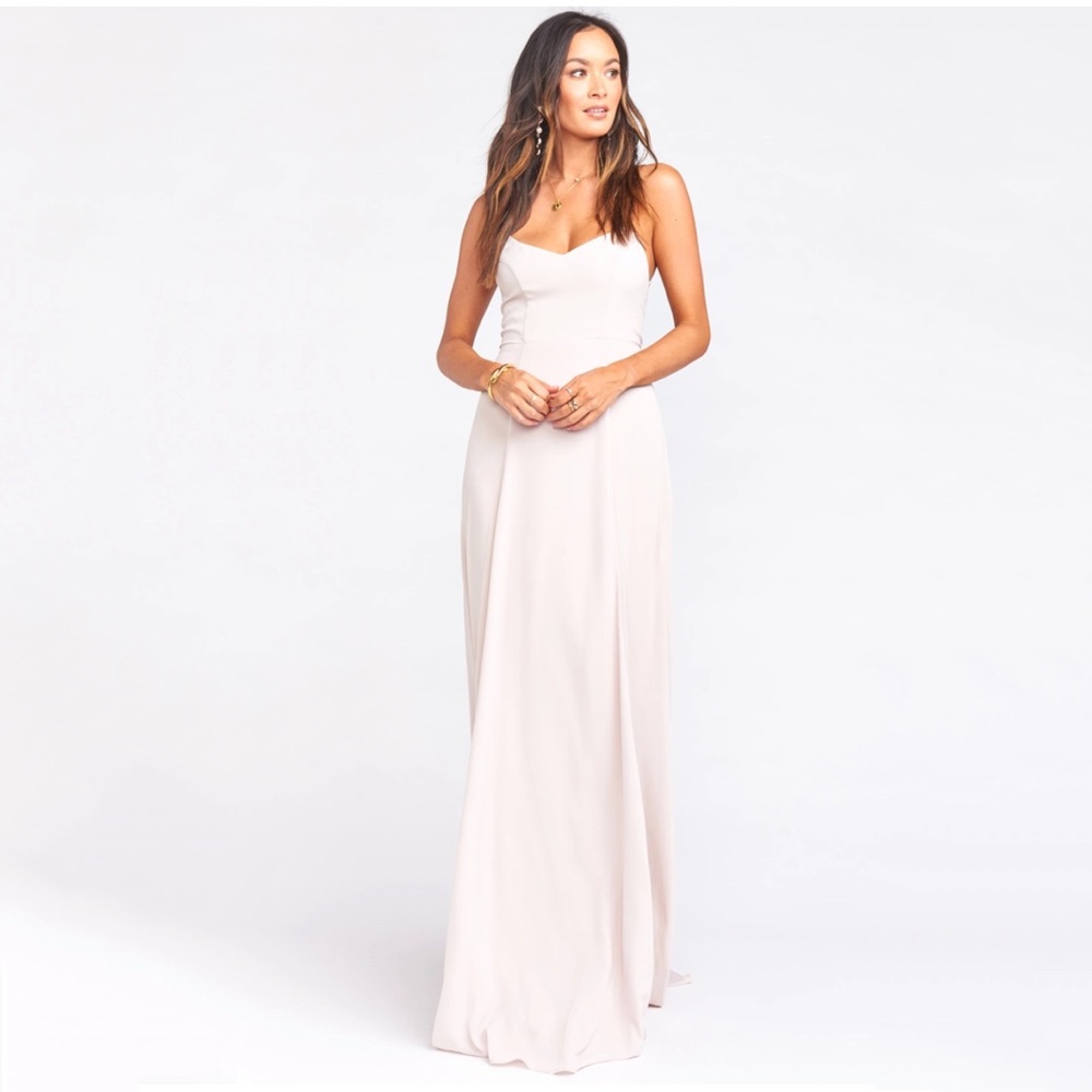 Show Me Your MuMu Godshaw Goddess Nude Gown Dress - Picture 10 of 12
